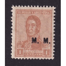 ARGENTINA SERVICIO OFICIAL GJ 462 ESTAMPILLA NUEVA MINT U$  1,35